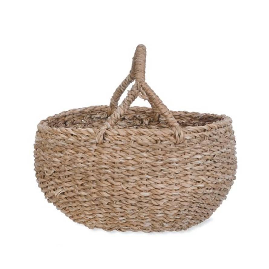 Garden Trading Seagrass Basket With Handle