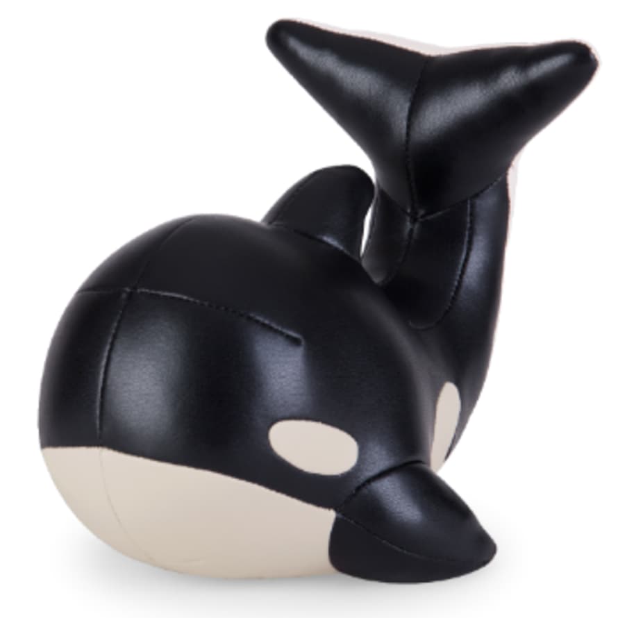Zuny Whale Mumu Bookend - Synthetic Leather