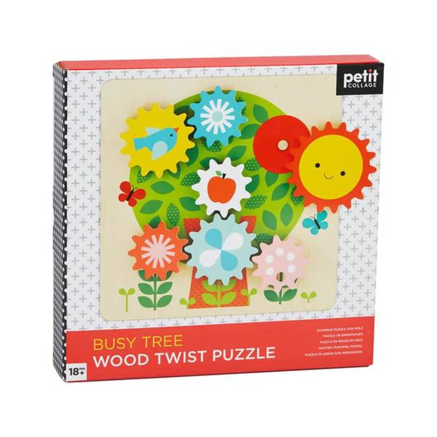 PetitCollage Puzzle Twist Busy Tree