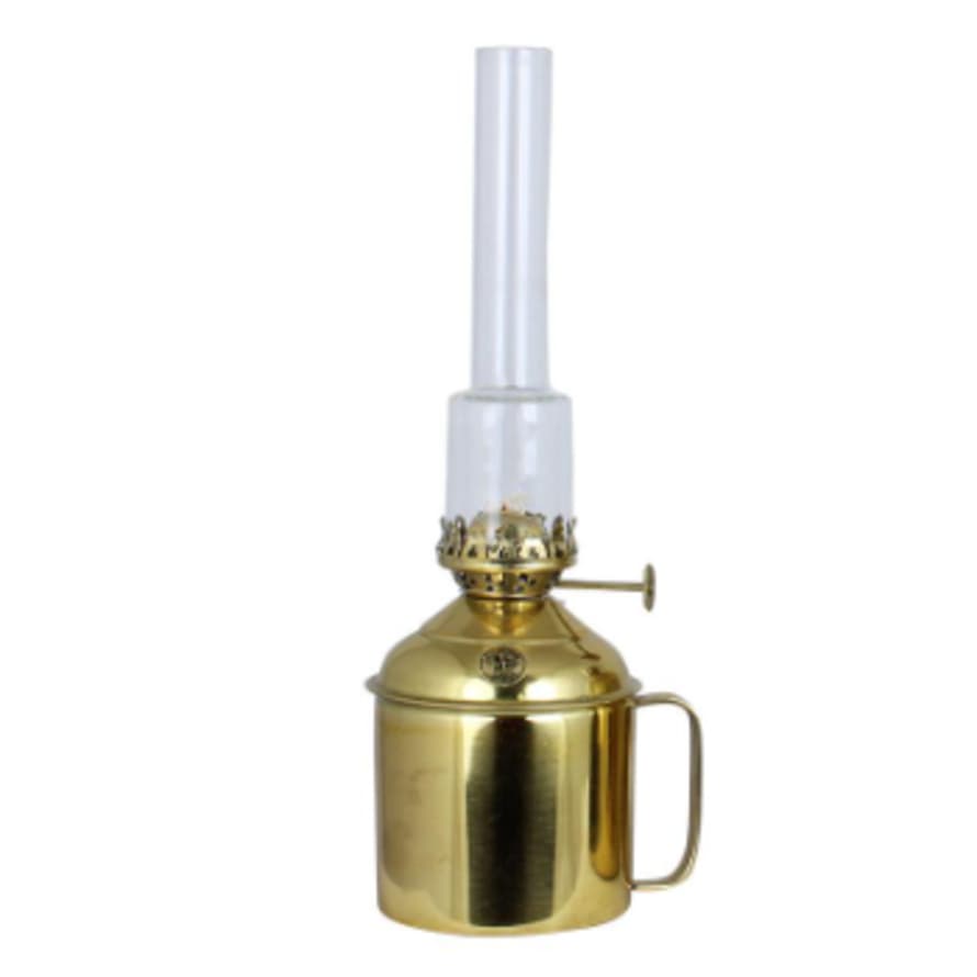 Strömshaga Kerosene Lamp Linné Brass Big