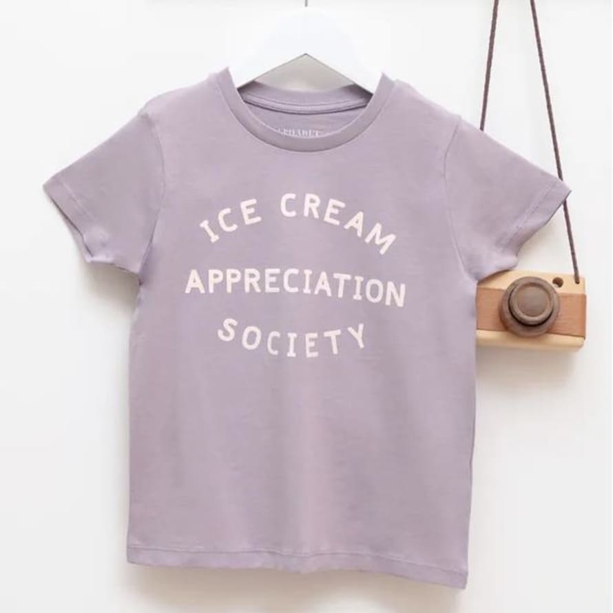 Julia Davey Ice Cream Appreciation Society Kids T Shirt