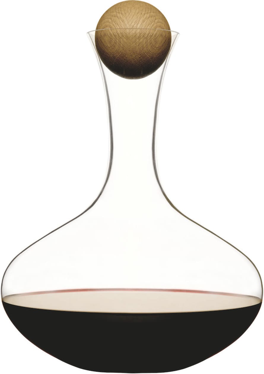 Sagaform Oval Oak Wine Carafe