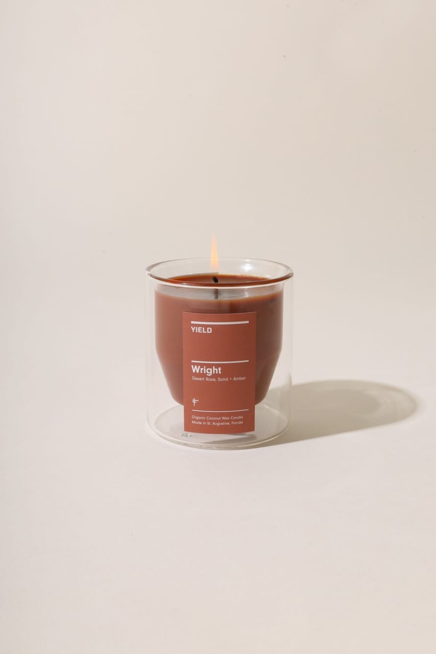 YEILD  Wright - Desert Rose, Sand + Amber Artisinal Candle