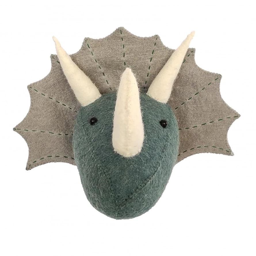 Fiona Walker England Triceratops Wall Hanging