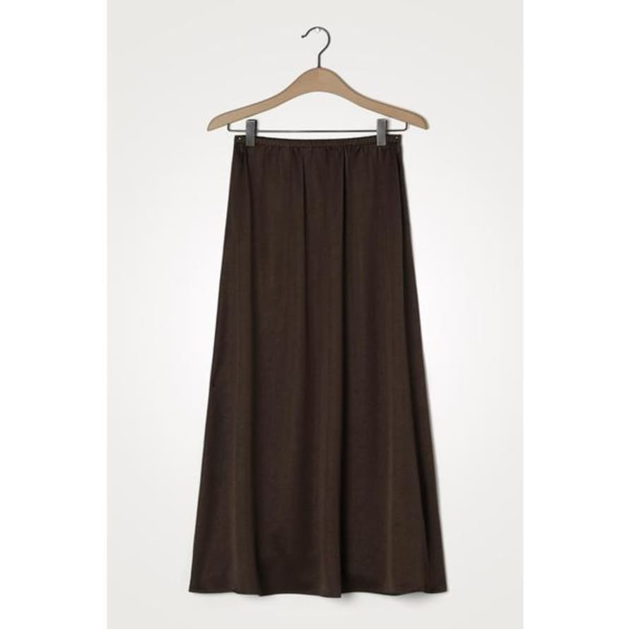American Vintage Widland Skirt Wid 13 Chocolate