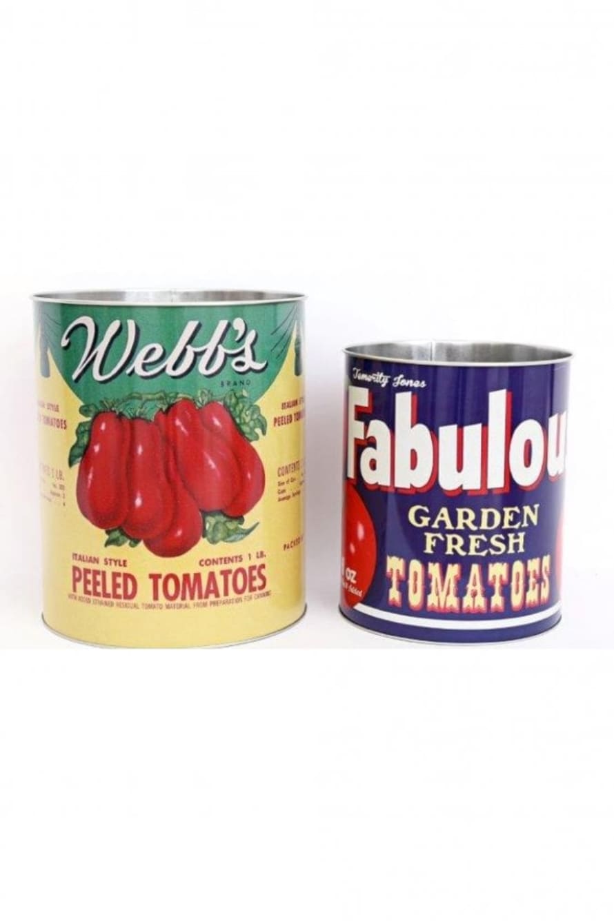 The Home Collection Tomato Tins Large S 2