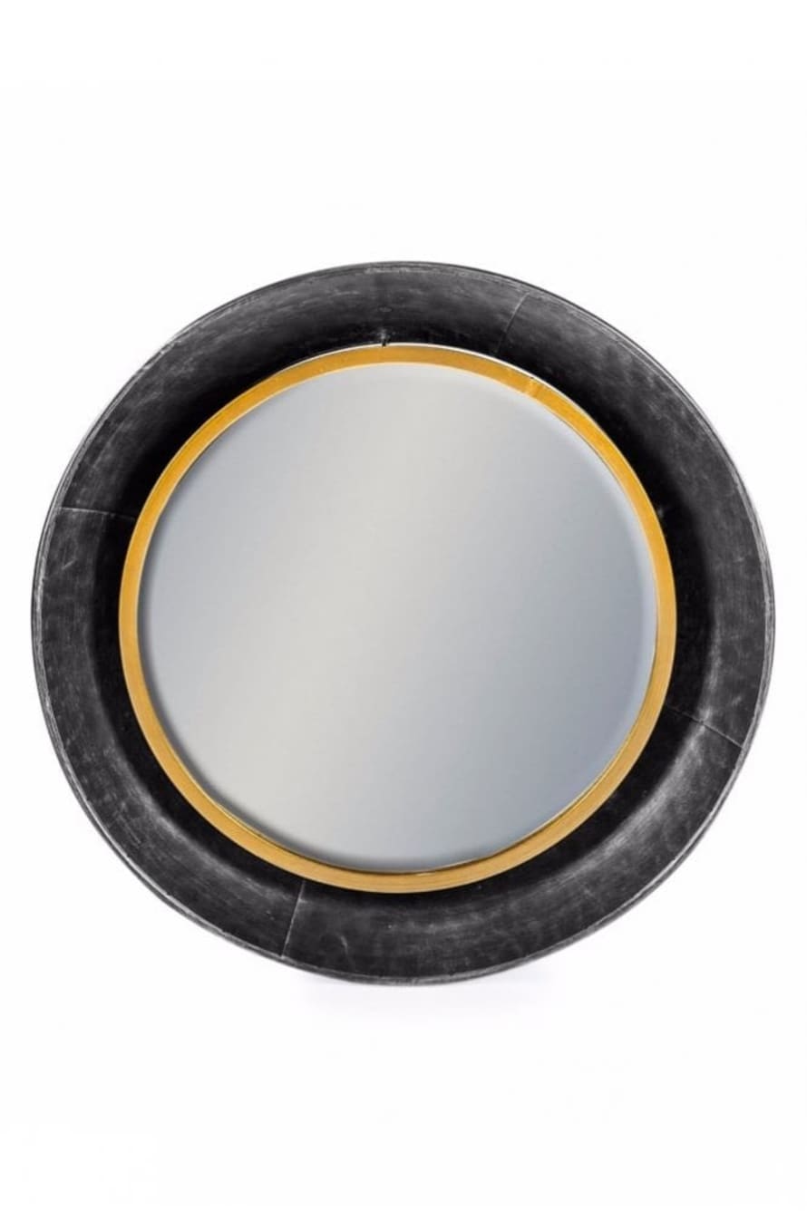 The Home Collection Lincoln Round Wall Mirror