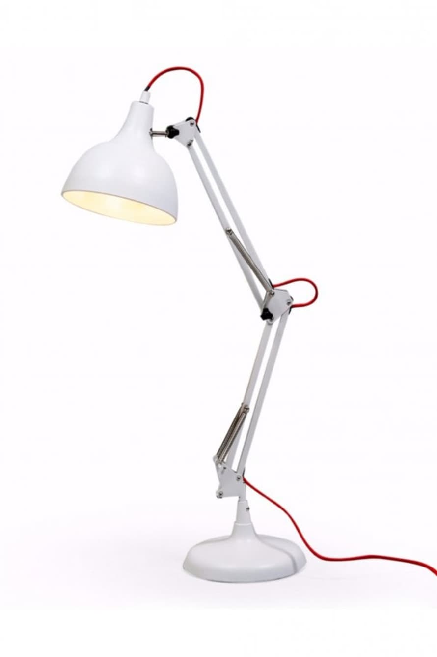 The Home Collection White Traditional Desk Lamp