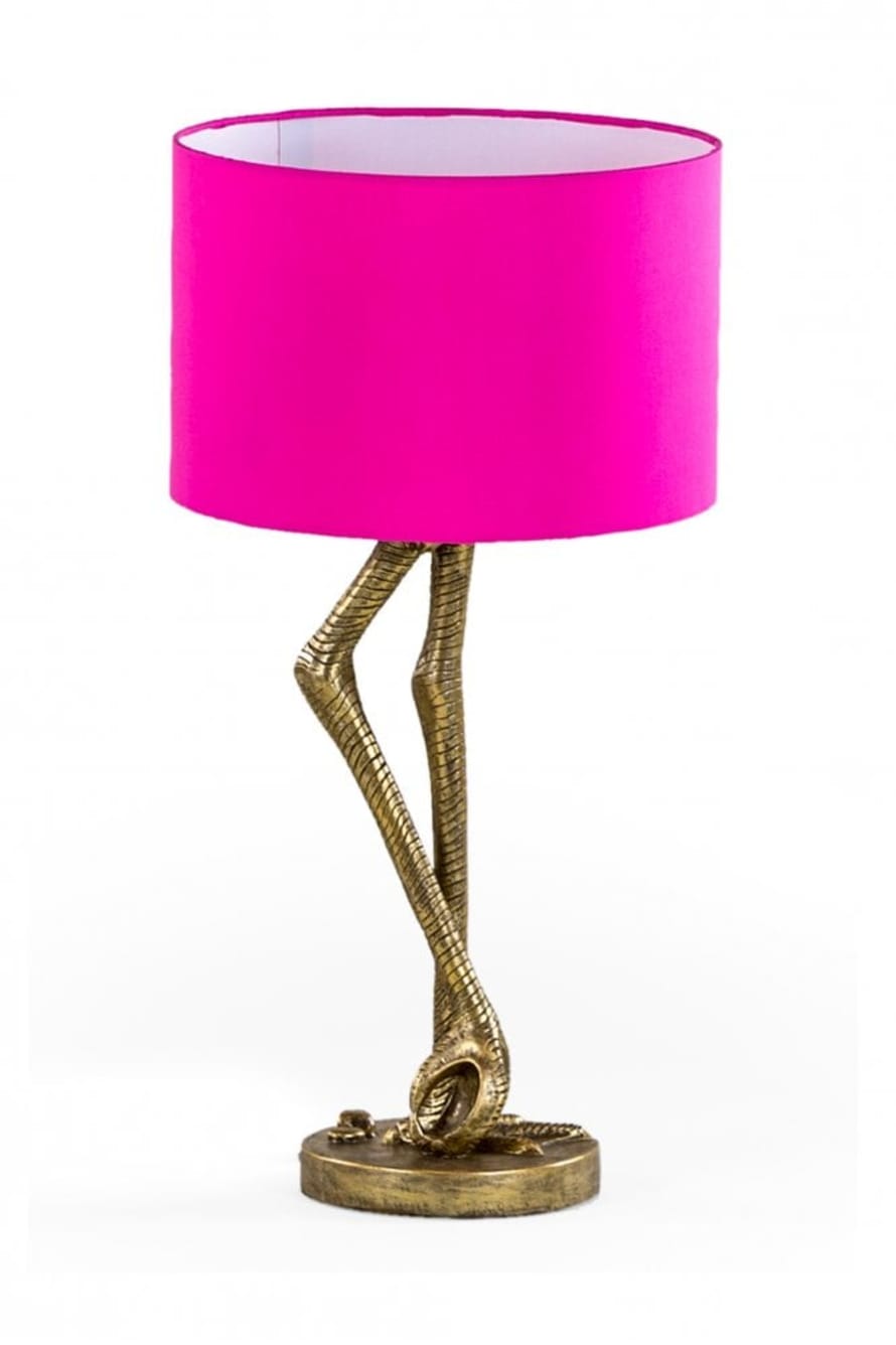 The Home Collection Flamingo Leg Table Lamp With Shade
