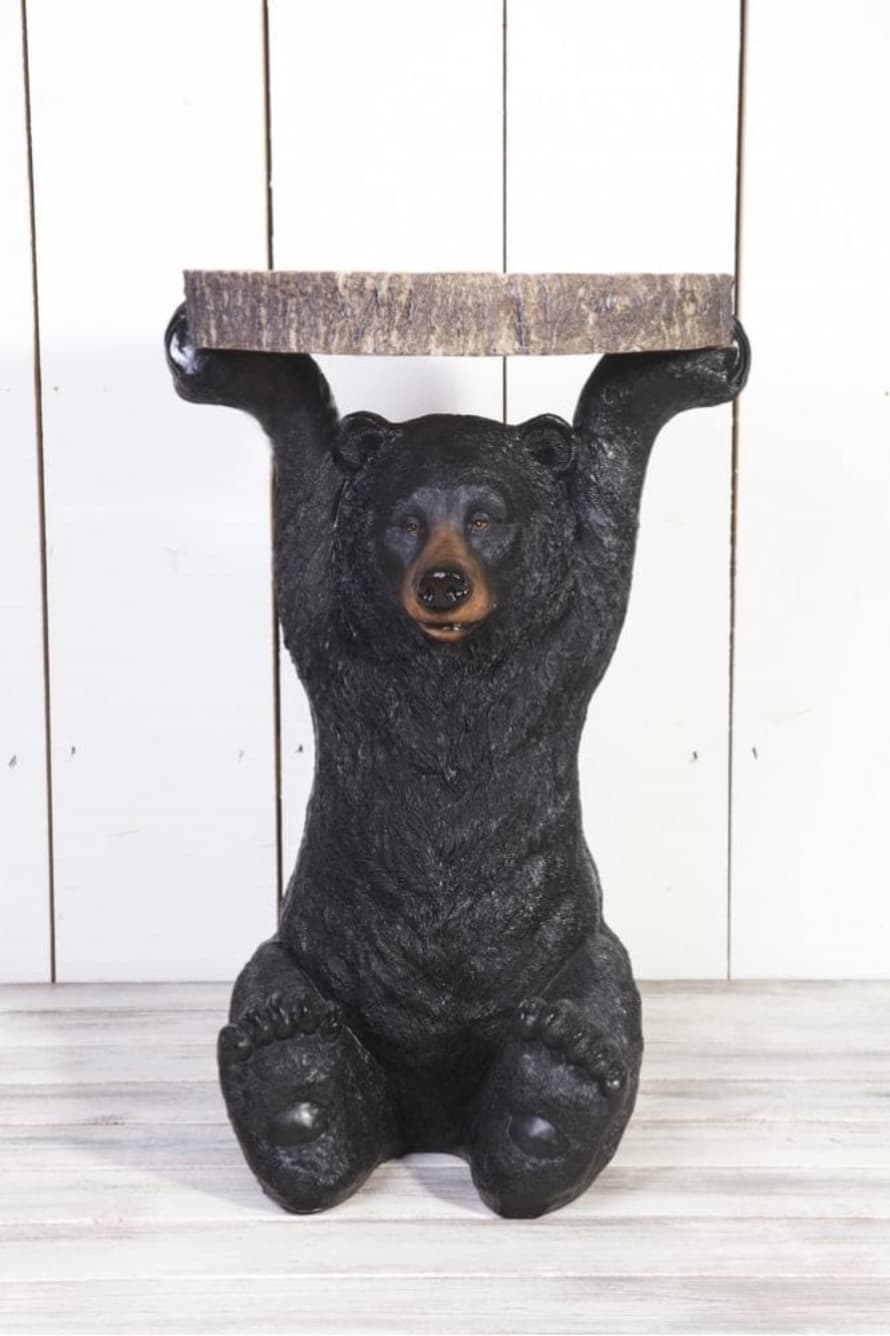 The Home Collection Black Bear Side Table