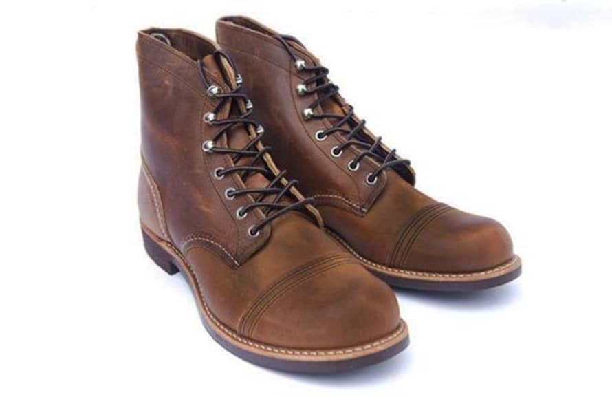 Red Wing Shoes Iron Ranger Boots Copper Rough Tough