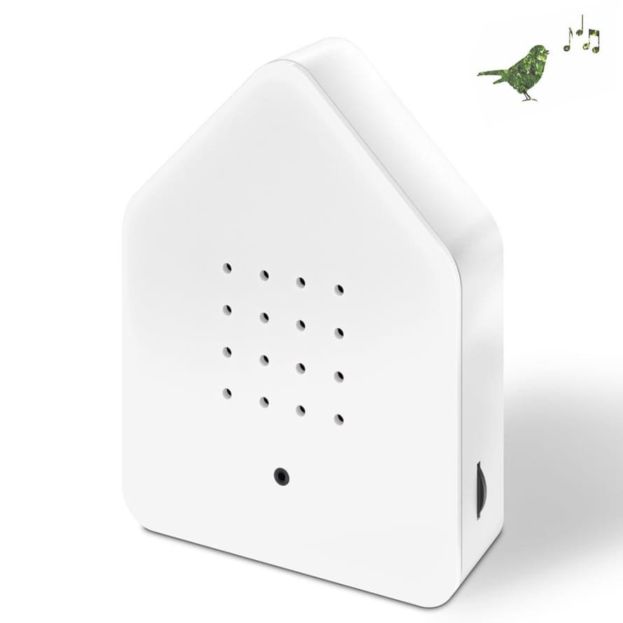 Zwitscherbox White Birdsong Motion Sensor