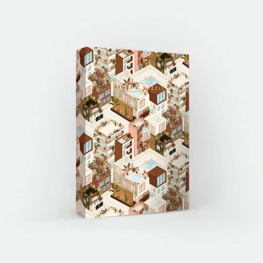 ATWTS Jigsaw Puzzle City Terracotta