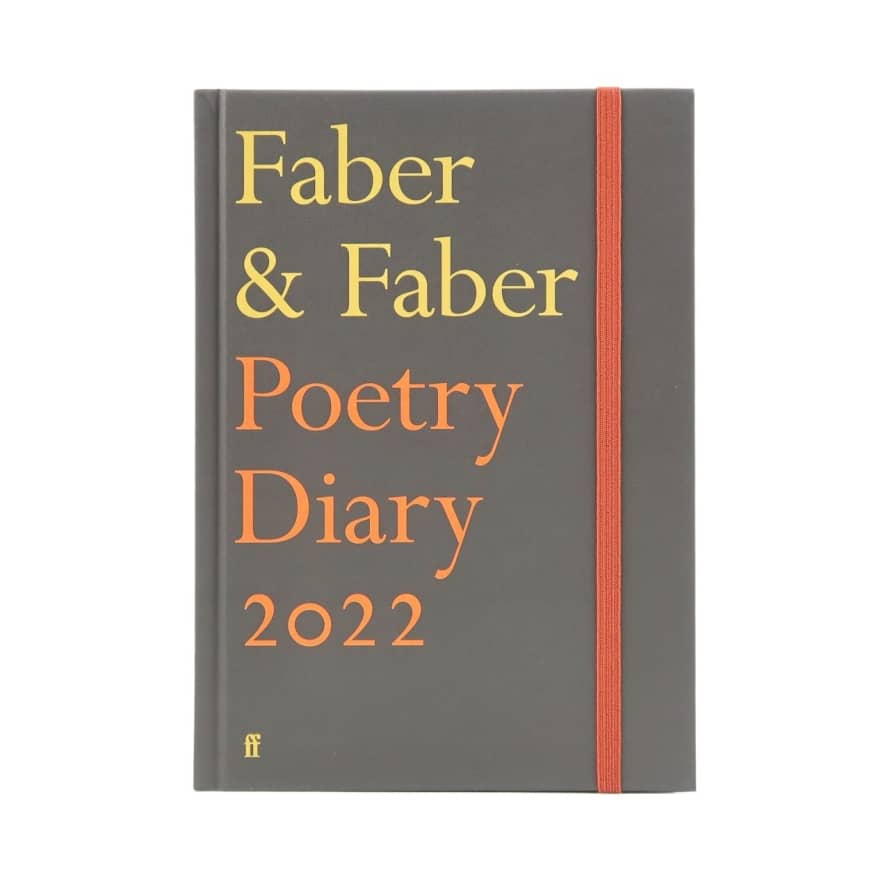 Faber & Faber Faber Poetry Diary 2022
