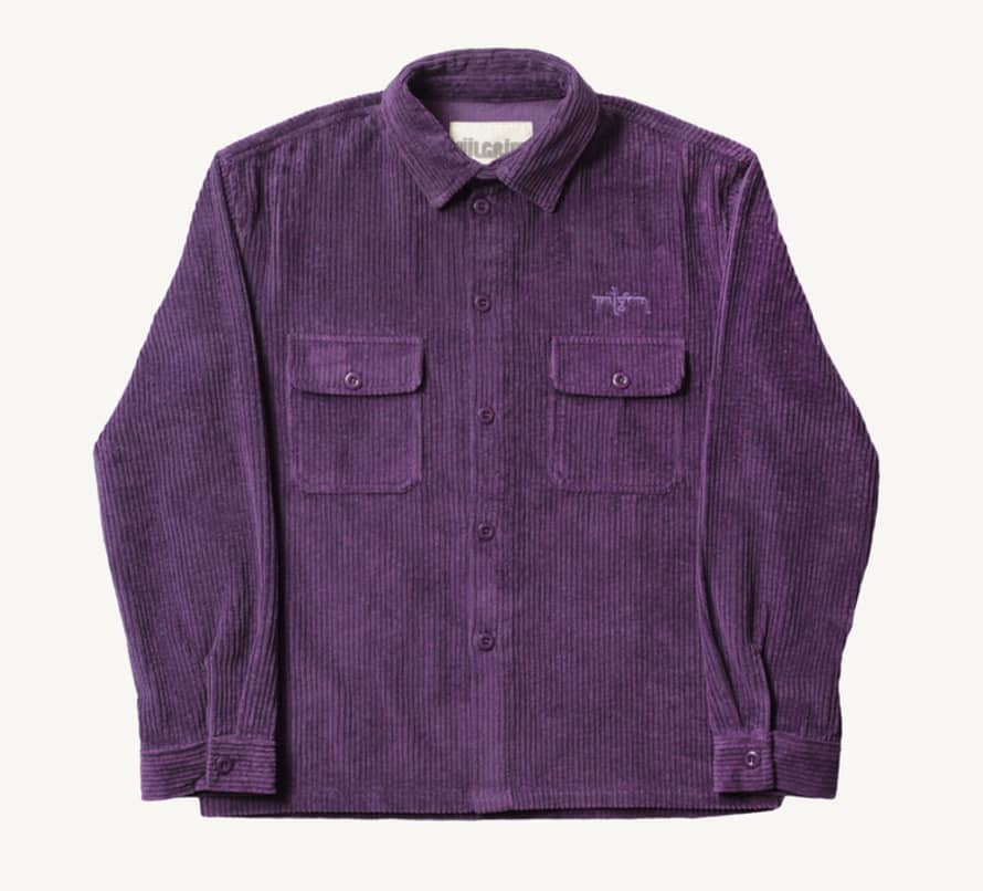 Piilgrim Girth Cord Shirt Purple