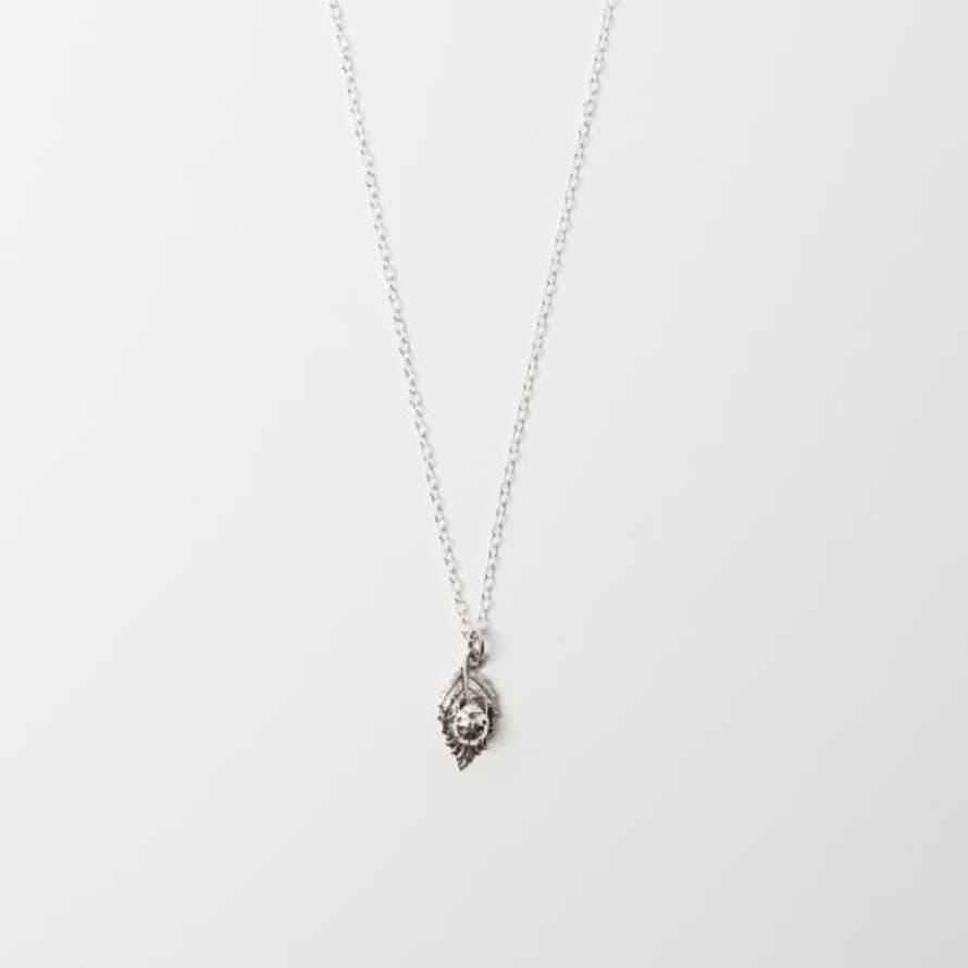LICENSED TO CHARM Ladybird Necklace Sterling Silver