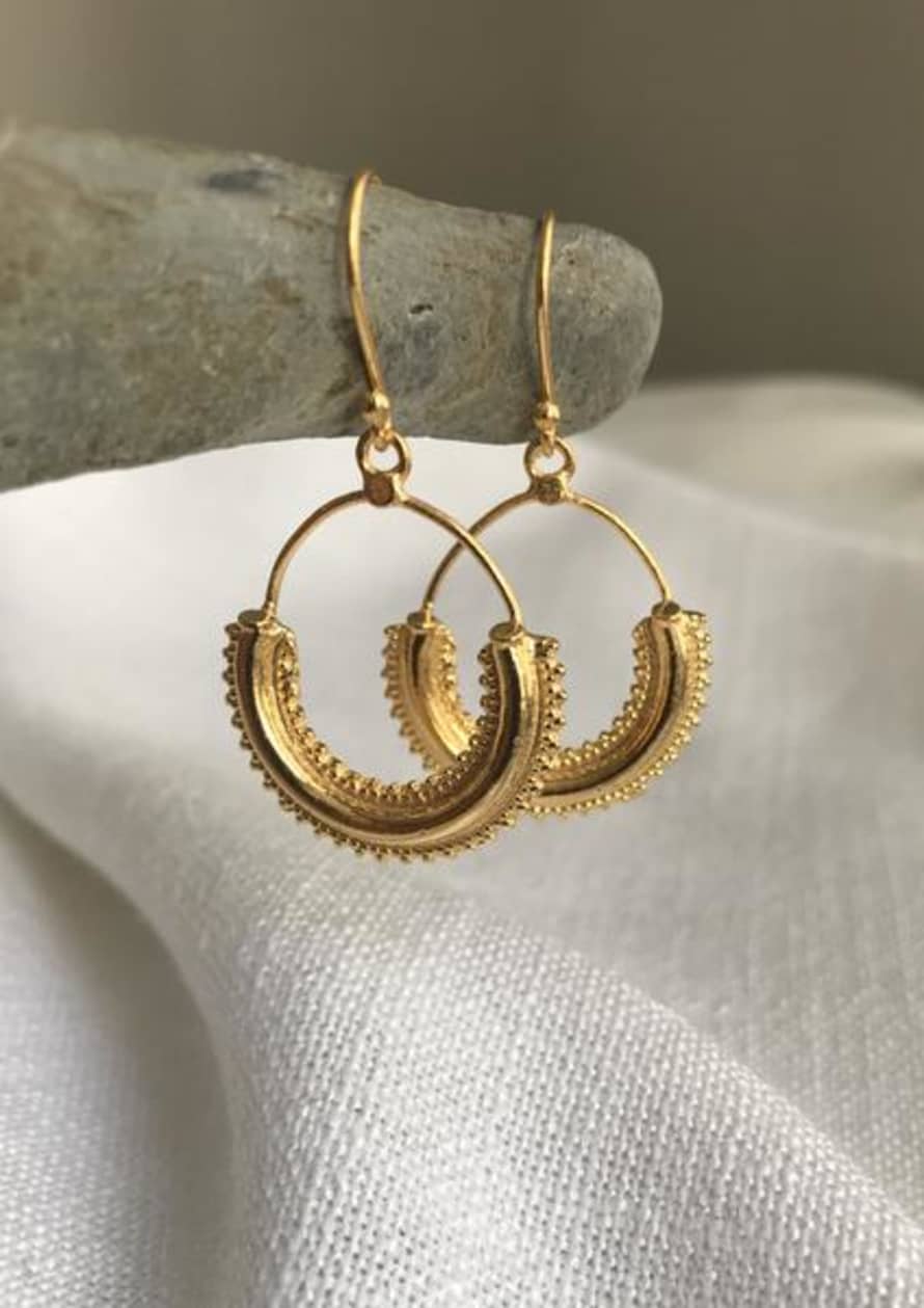 Window Dressing The Soul Gold and Silver Dali Earrings