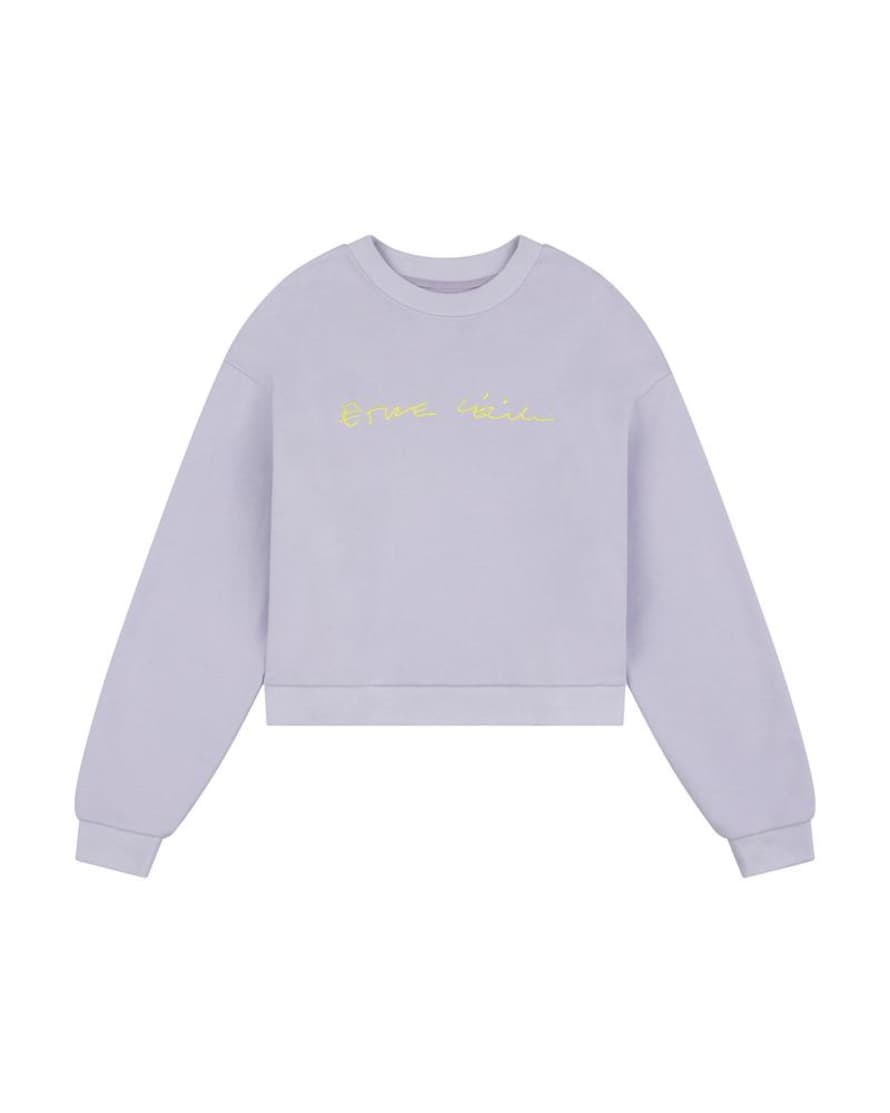 Etre Cecile Classic Scribble Sweatshirt Orchard 
