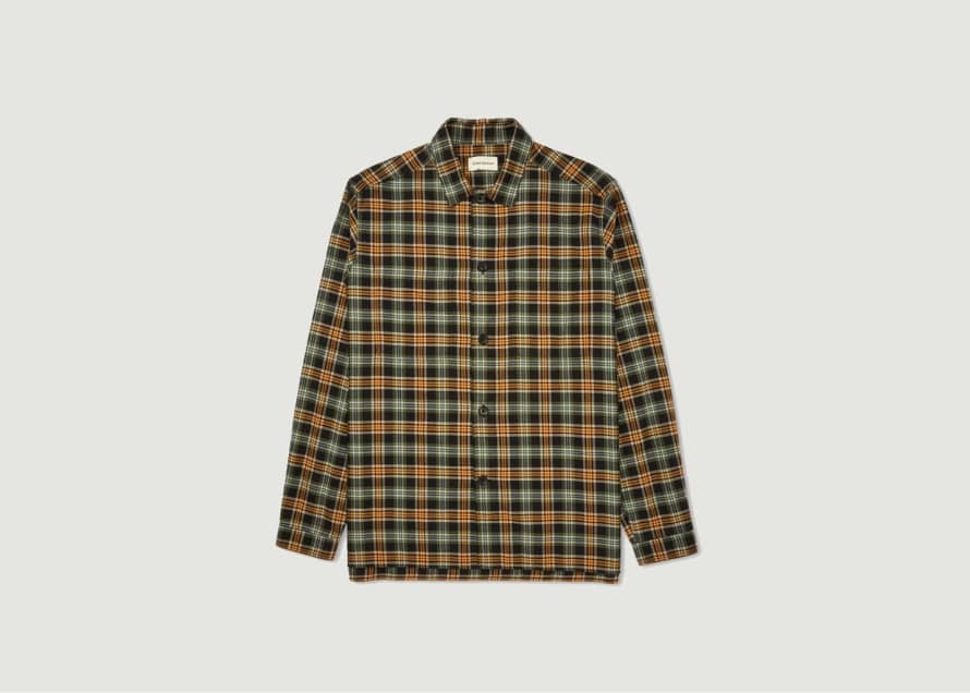 Oliver Spencer Eltham Checked Cotton Overshirt