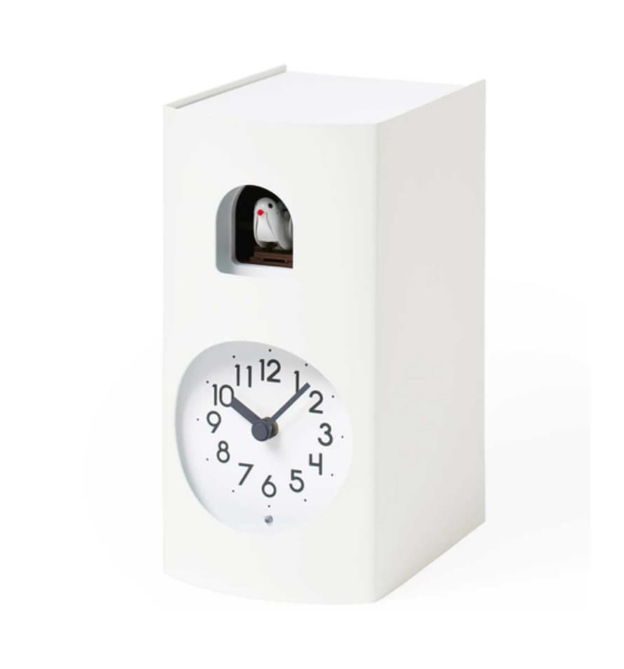 Lemnos White Bockoo Cuckoo Clock 