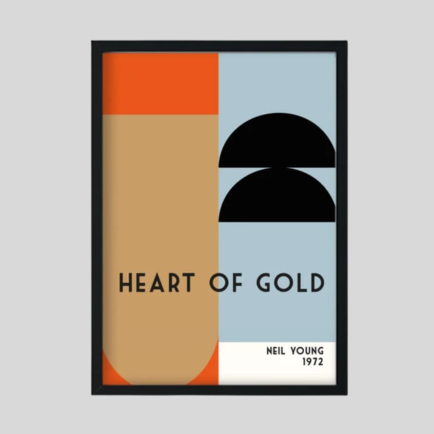 Fan Club Heart Of Gold Print