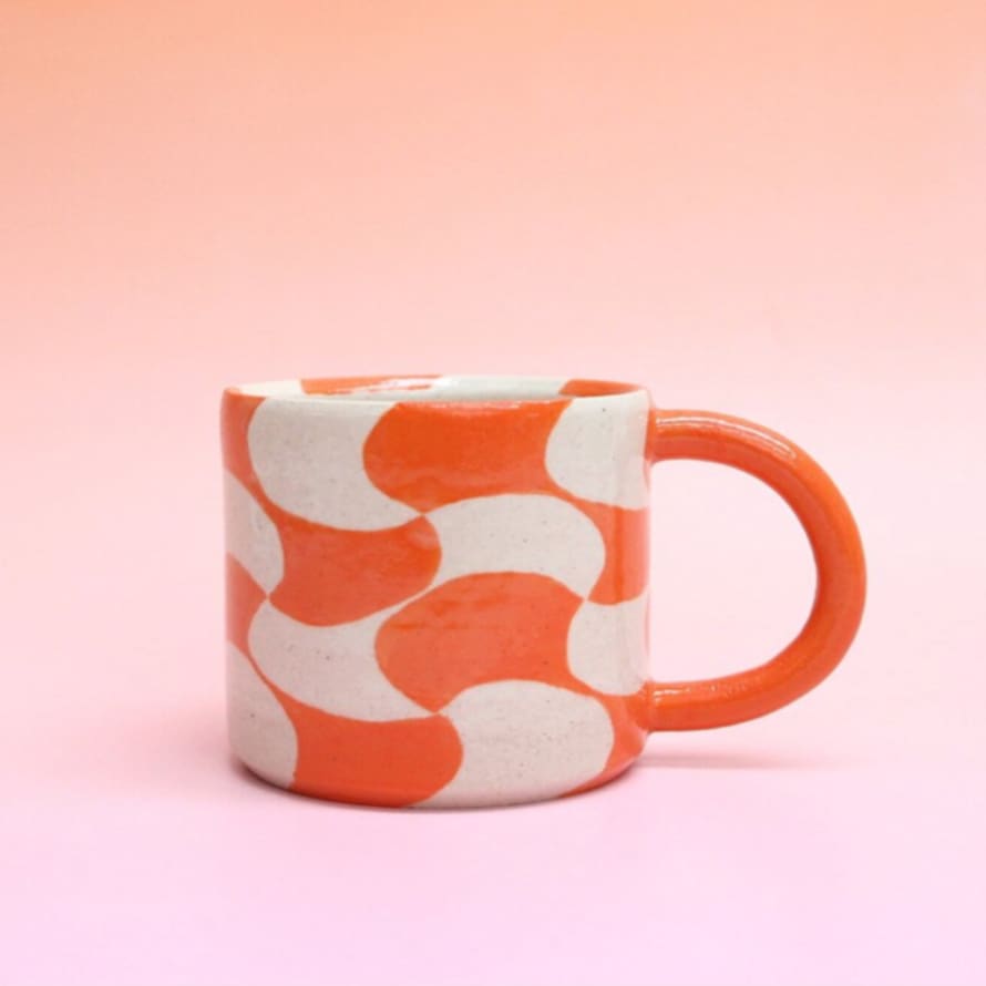 Hollie Cooper Ceramics Essa Mug Orange