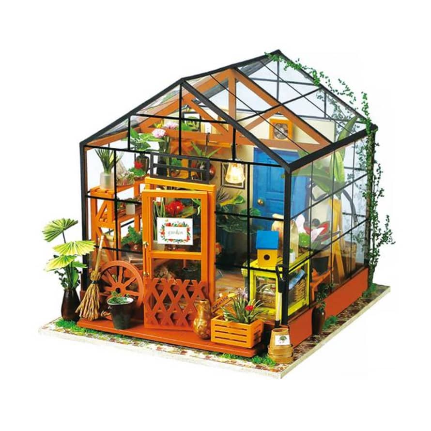 Robotime Cathy's Flower House DIY Miniature House Kit