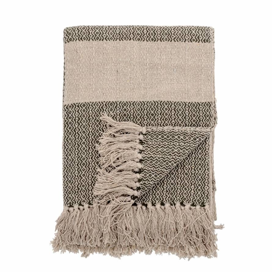 Bloomingville Throw Recycled Cotton - Fidan 