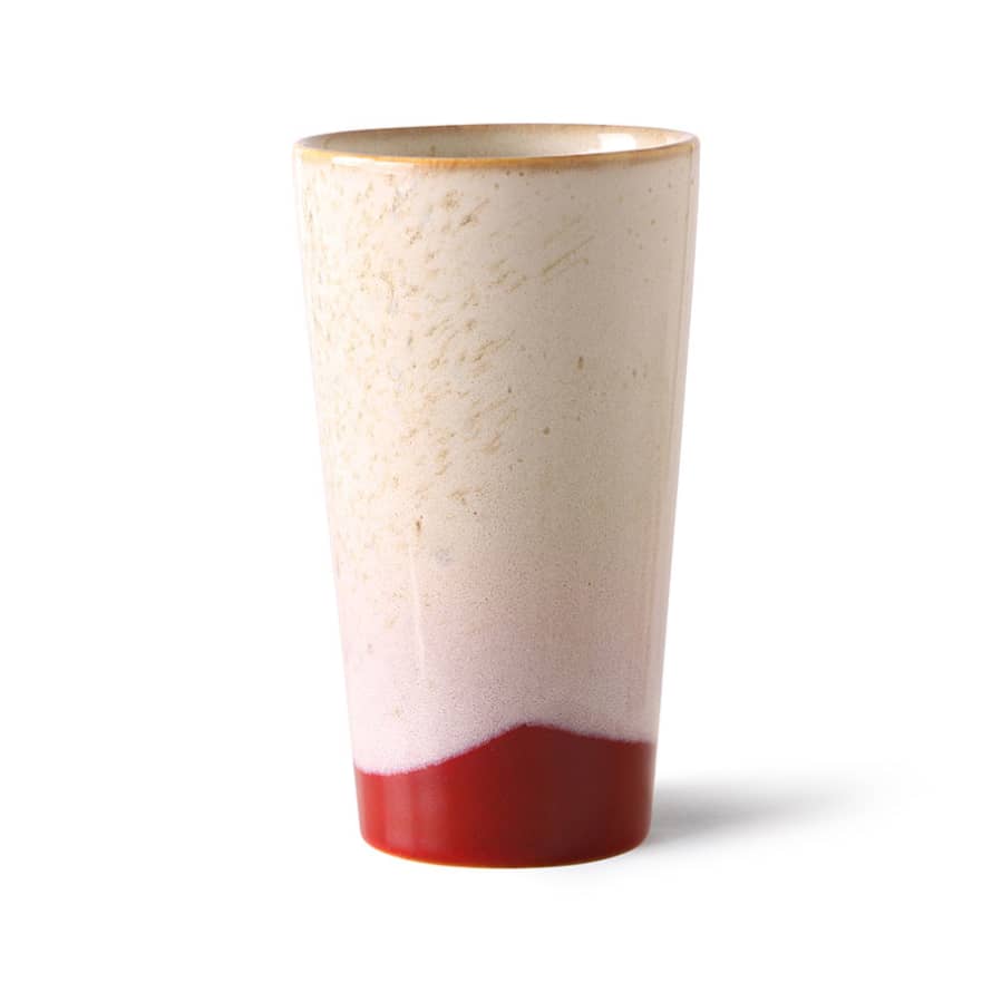 HK Living 70s Ceramics Latte Mug Frost