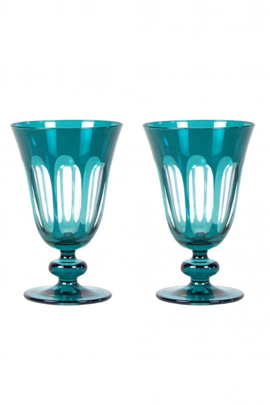 The Home Collection Rialto Tulip Glass Set Of Two