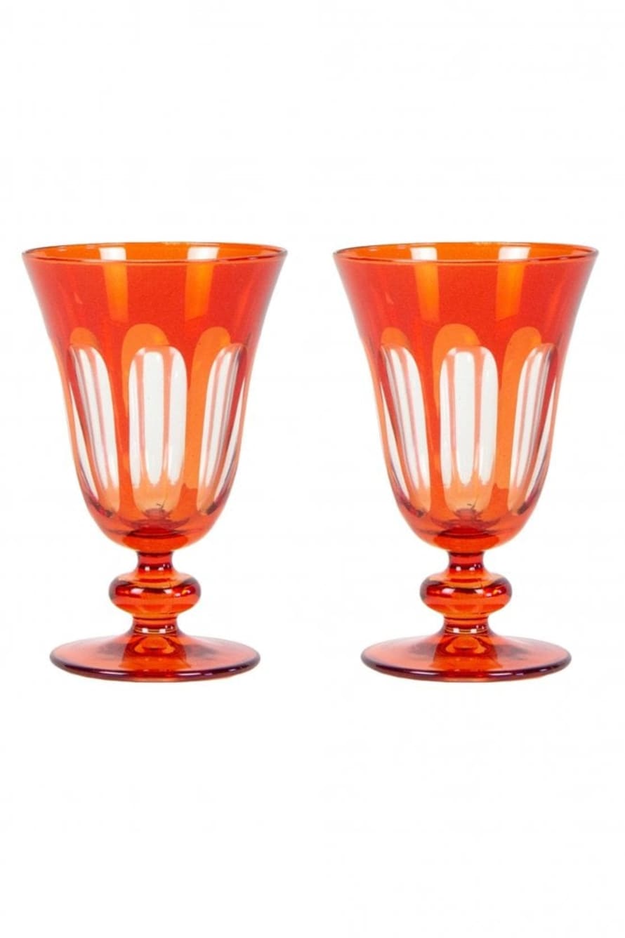 The Home Collection Rialto Tulip Glass Set Of Two