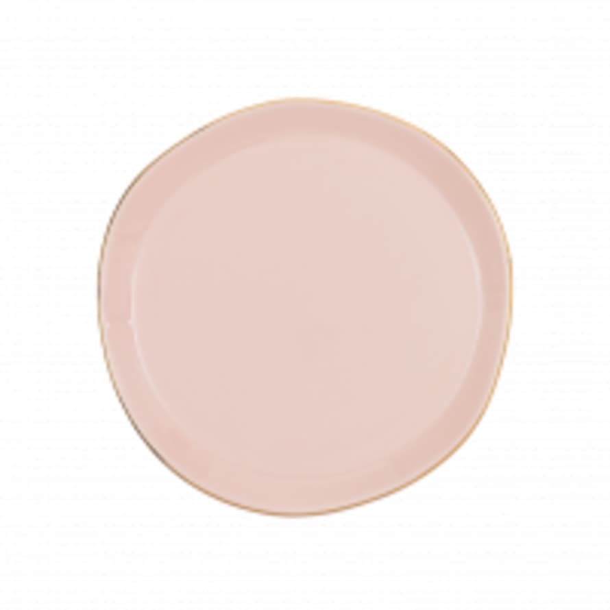 Urban Nature Culture Old Pink Good Morning Plate