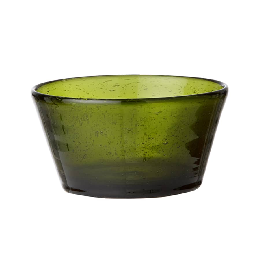 Bungalow DK Glass Bowl Salon Seaweed