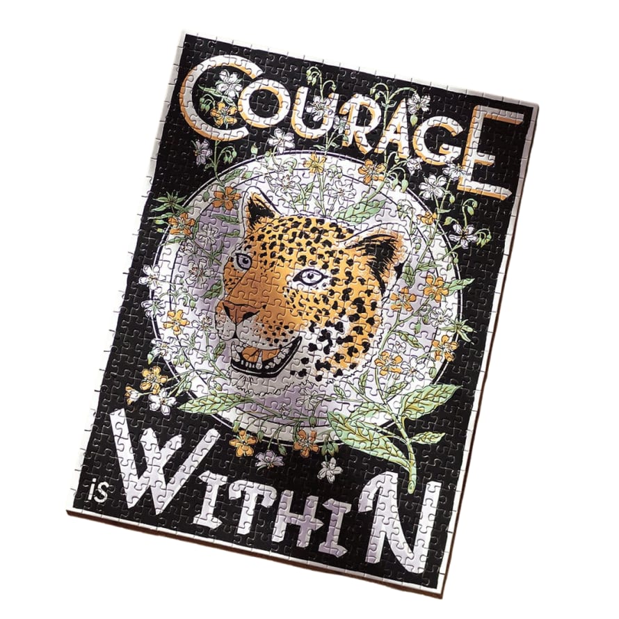 Luckies + Print Club Courage Is Within 500 Piece Puzzle