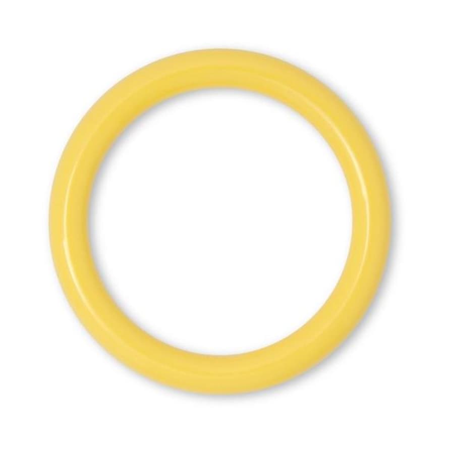 LULU Copenhagen Colourful Enamel Ring Yellow