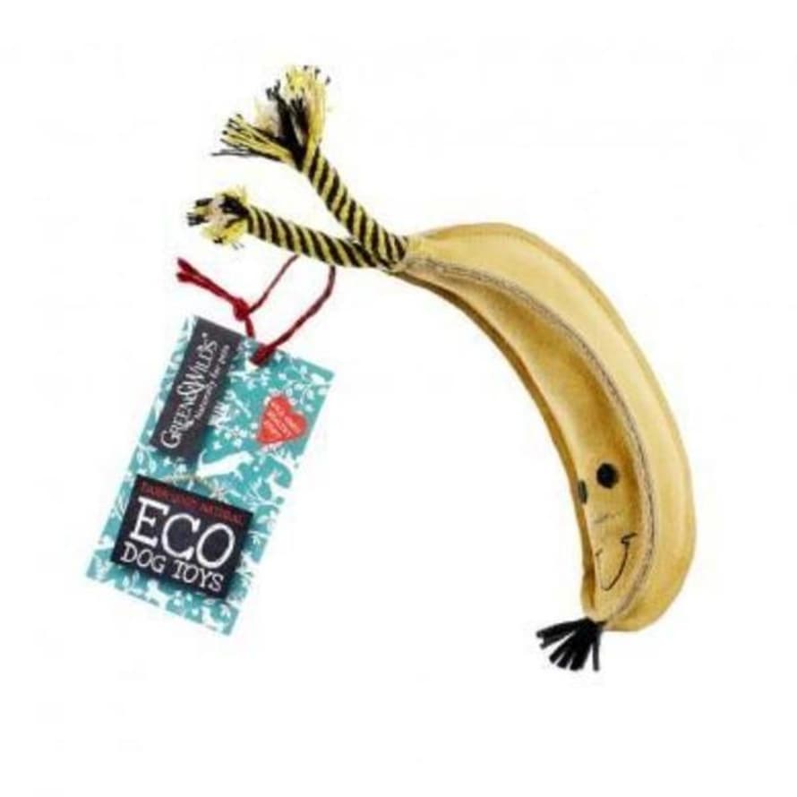 Eco Dog Toy Barry The Banana