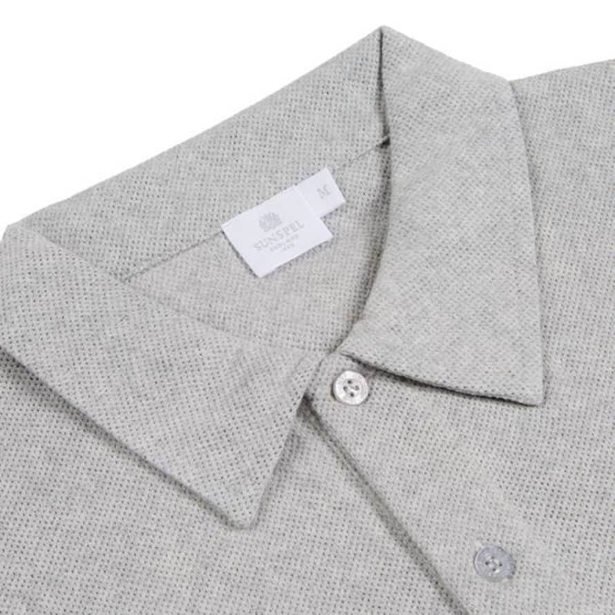 Trouva: Riviera Polo Shirt Grey Melange