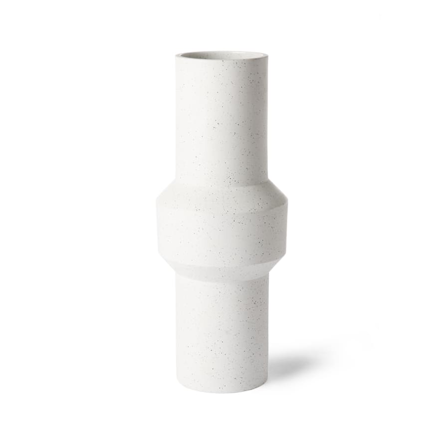 HK Living Speckled Clay Vase Straight L