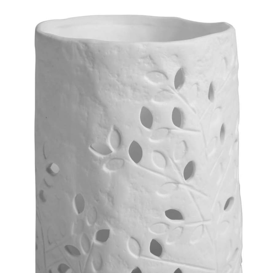 Sema Design Lampe Porcelaine Cylindree Martelee