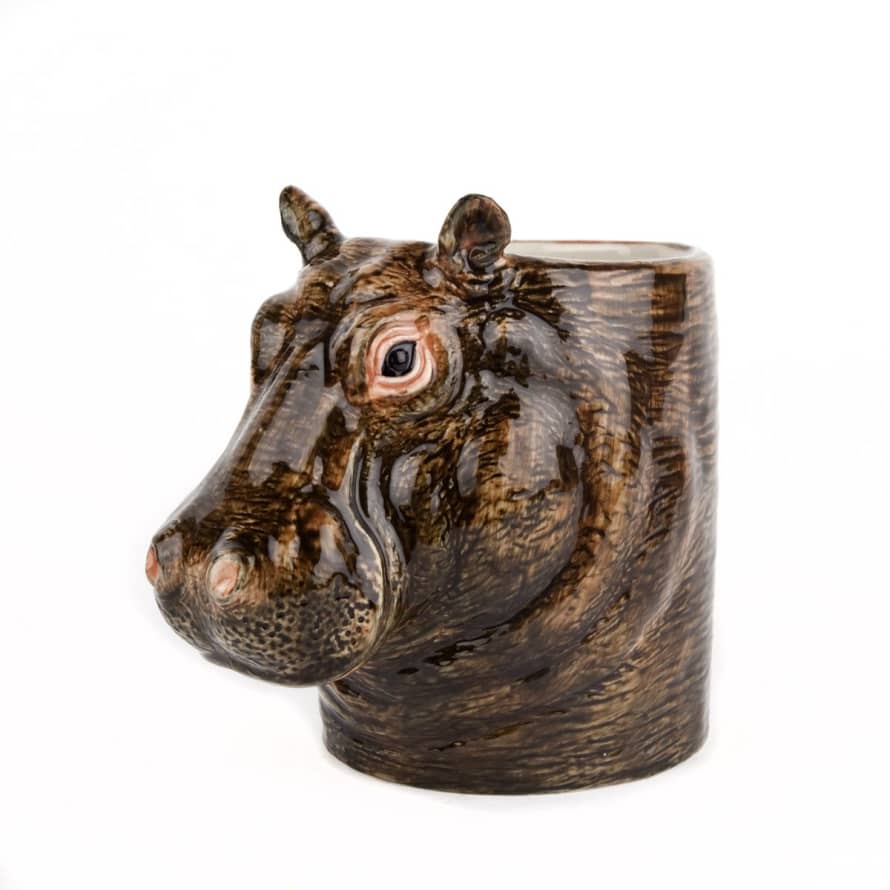 Quail Ceramics Hippo Pen Pot