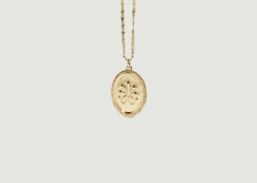 Louise Damas Sheherazade Delicate Necklace Medal