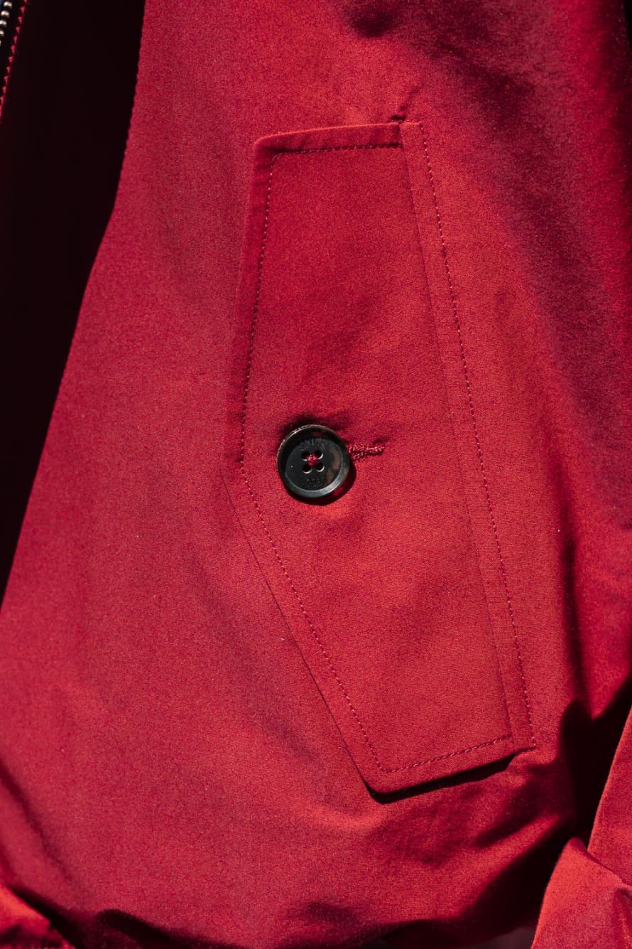 Trouva: Baracuta G9 Jacket Tawny Port Red