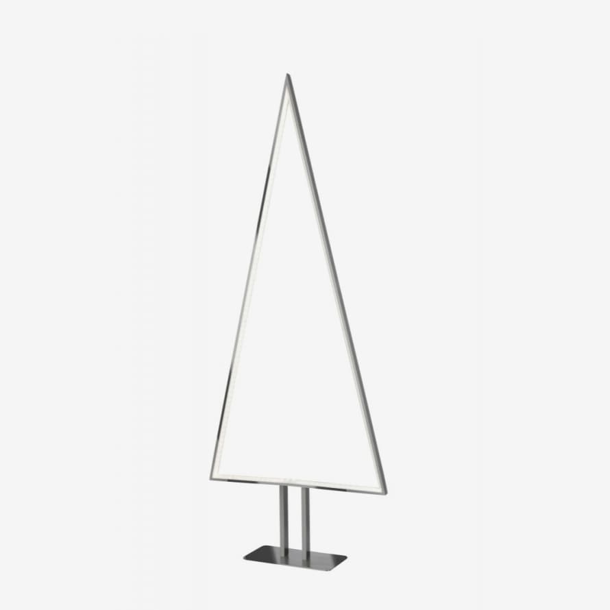 Sompex Large Table Lamp Pine LED Christmas Decoration - Silver