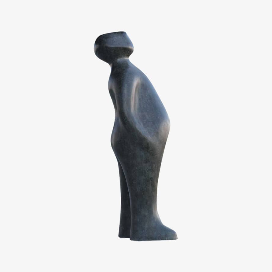 Guido Deleu The Visitor Sculpture by Guido Deleu Bronze 120 cm 