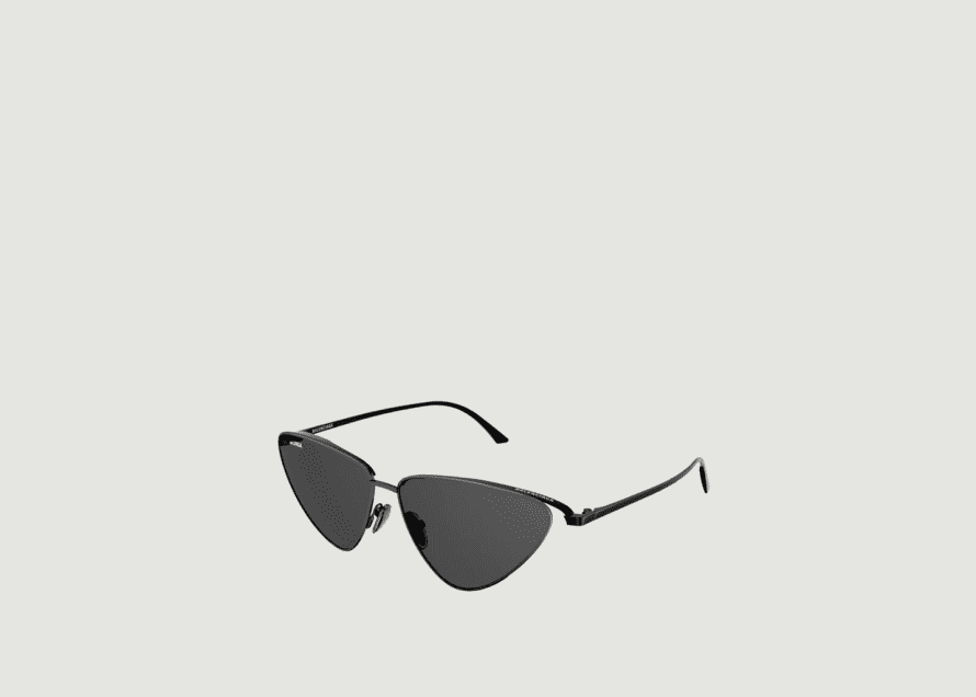 Balenciaga Cat Eyes Rimless Sunglasses