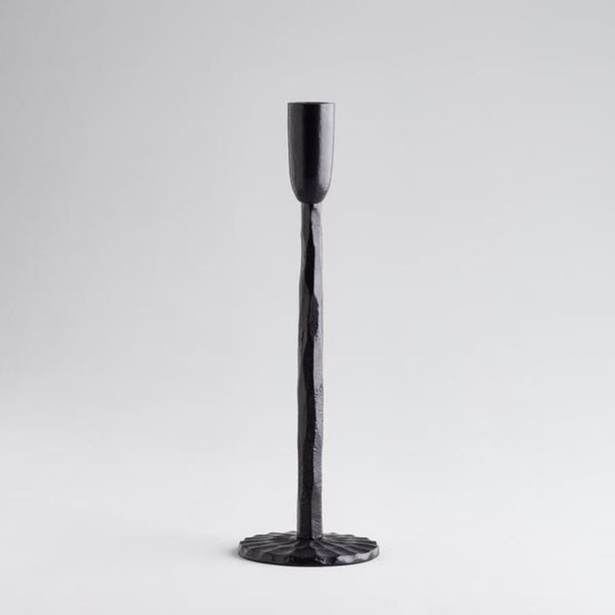 St Eval Candle Company St Eval Black Iron Candlestick - Large