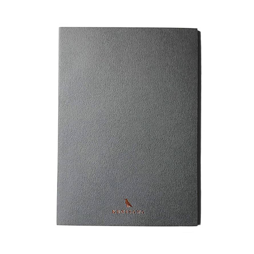 Kunisawa Notebook Find Slim Note Slate Grey