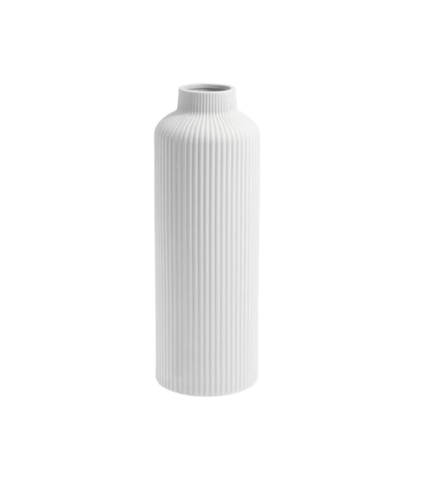 Storefactory Ådala White Ceramic Vase