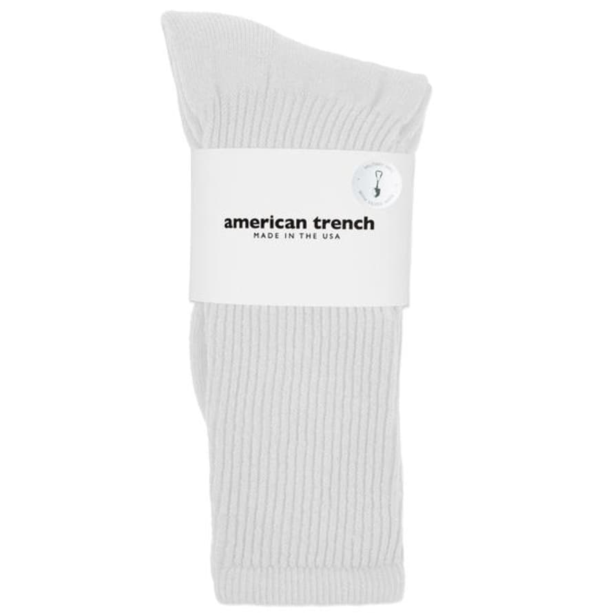 American Trench Mil Spec Socks White