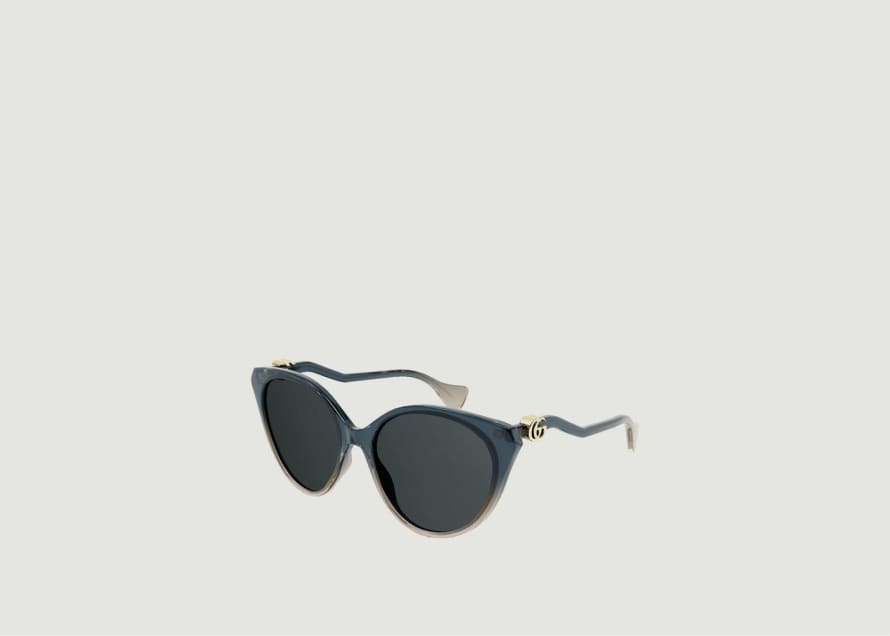 Gucci Cat Eye Logo Sunglasses